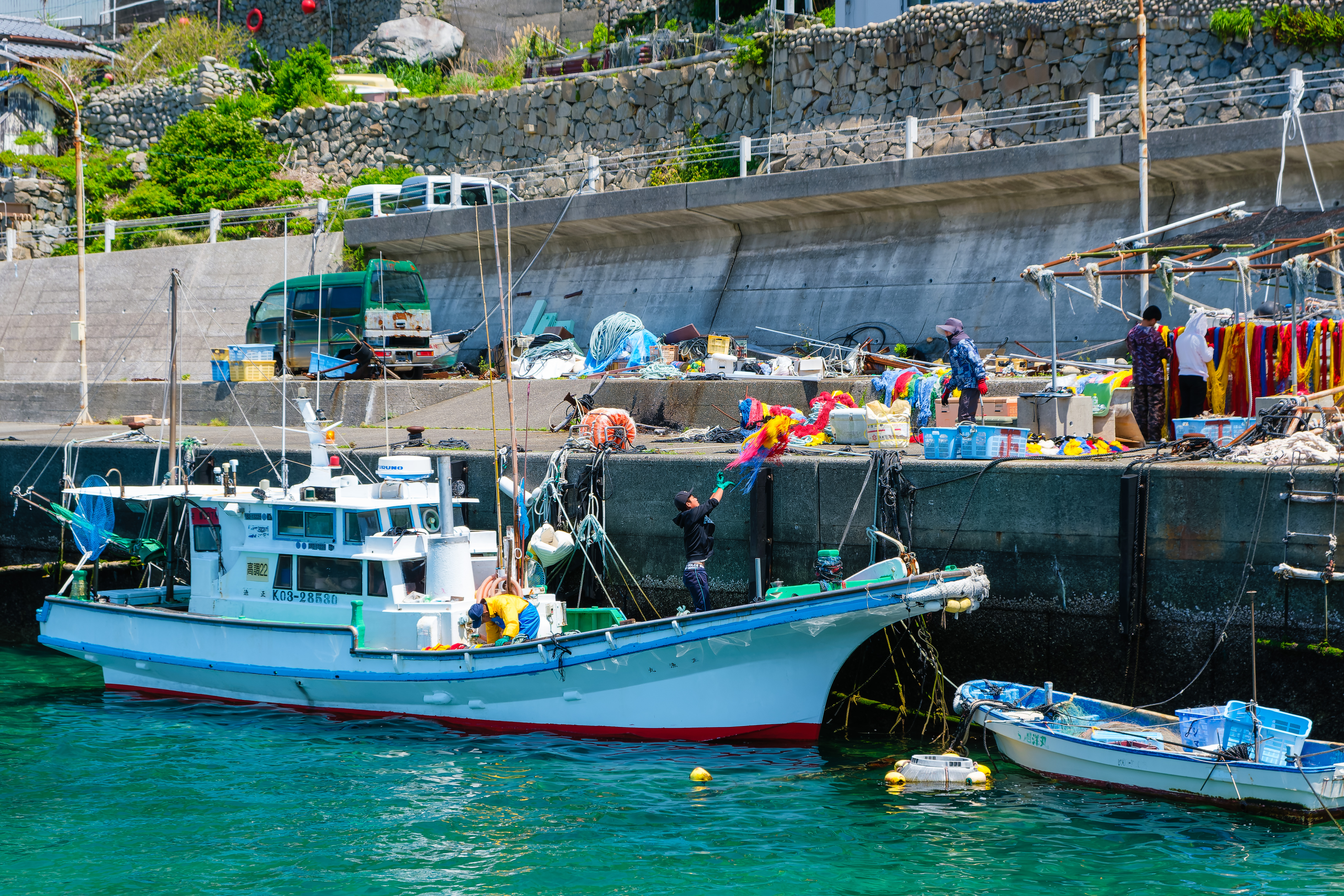 Coming Back From Fishing